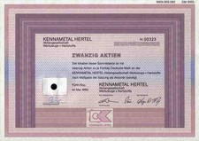 Kennametal Hertel 1995 Fürth