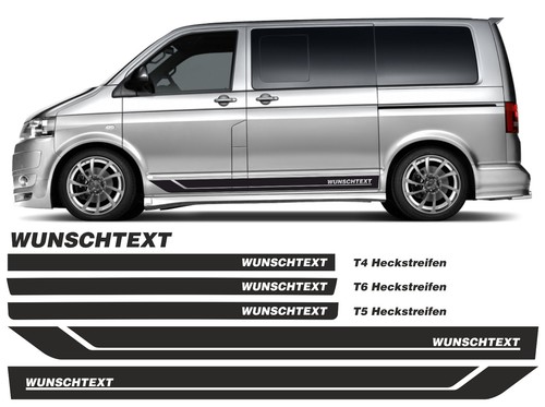 Seitenstreifen aufkleber set - seitenstreifen,