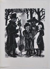 Willem Grimm / Holzschnitt