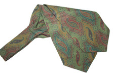 MODAITALIA Ascot Seidenkrawatte Hergestellt In Italien F85183