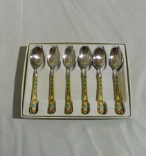 Intarsia v. Villeroy & Boch Gallo , 6 Kaffeelöffel ca. 14,5cm Edelstahl Besteck