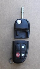 Schlüssel Jaguar S-Type Fernbedienung ZV FB Klappschlüßel 4 Taste 1X43-15K601-BC