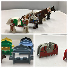 LEGO ® Pferde Ritter Indianer Ponys versch. Farben 4493 + Sattel + Maske + Decke