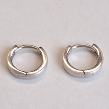 925 Echt Silber Klapp Creolen