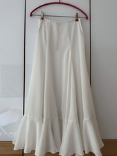 Flamencorock Flamenco Tanz Rock Unterrock weiss Größe S 36 / 38