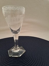 1 Kristallglas Weinglas