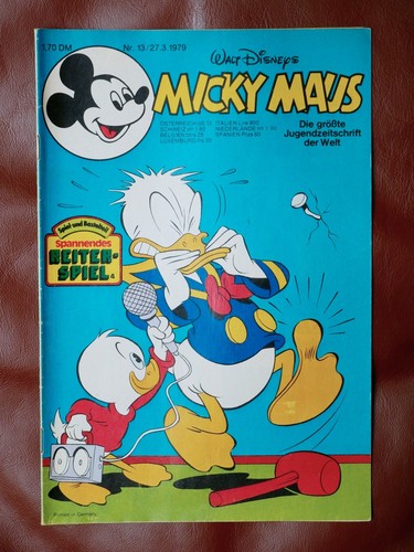 Micky maus heft - maus, aus