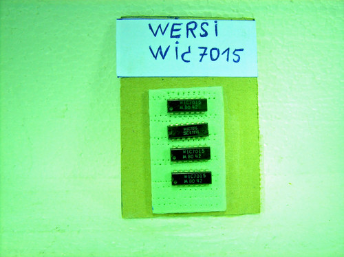 Wersi chip wic 7015 - , 4