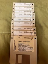 Microsoft Excel 5.0 für Windows (1994) – Original 9 Disketten – Deutsch 