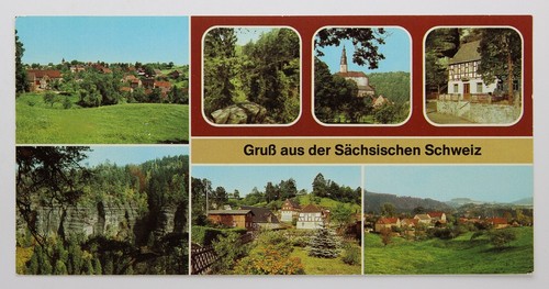 Xxl panorama postkarte - postkarte,