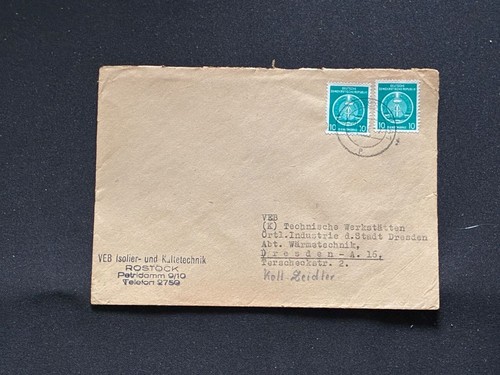 Belege ddr dienstpost - ddr,,