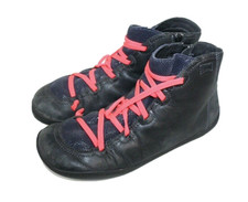 CAMPER PEU CAMI KIDS  BOOTS STIEFELETTEN SHOES SCHWARZ BLAU 37 #19-4#