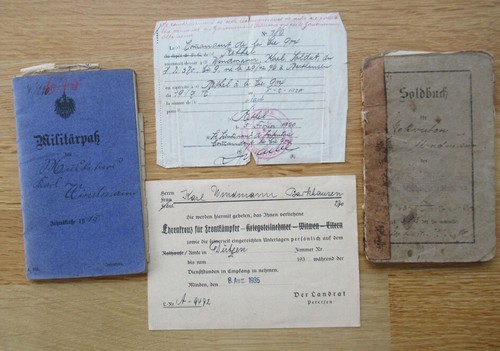 Militärpaß französische - in,