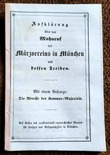 1849 EA: Aufklärung über den