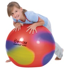 TOGU Gymnastikball Powerball ABS marble Sitzball Büroball Fitnessball BUNT