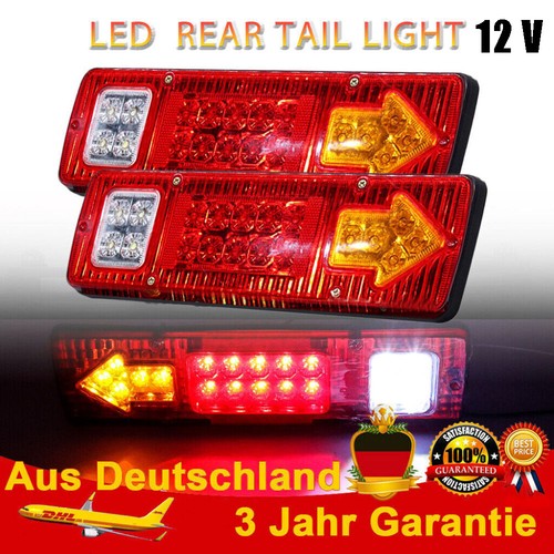 Led anhänger rücklicht - 2x,