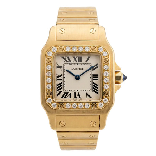 Cartier santos galbée - santos, pm