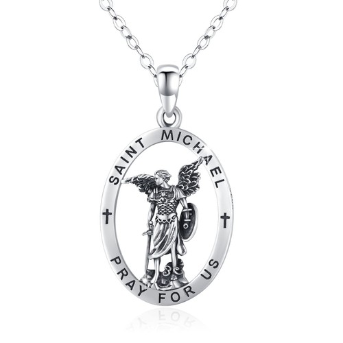 Saint michael halskette 925 - michael,