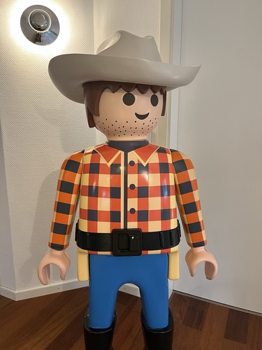 Playmobil big 160cm cowboy - big,