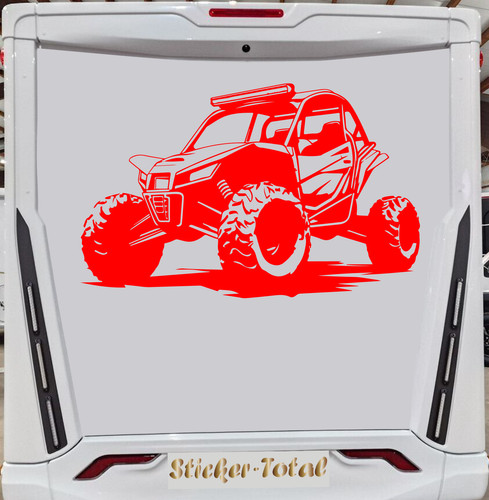 Strand buggy als aufkleber - als,