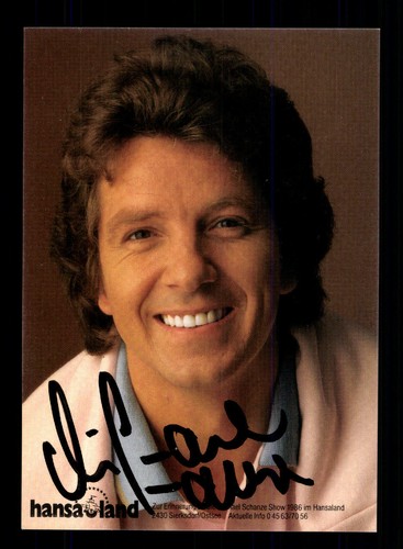 Michael schanze autogrammkarte - schanze,