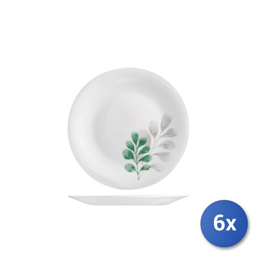 Glasteller opal botanisch - glasteller,