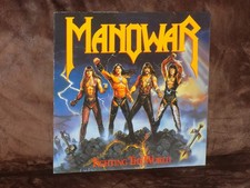 Vinyl-LP: MANOWAR - Fighting The World (1987) First Press!