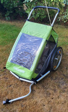 Croozer Kid for 2 Fahrradanhänger, grün