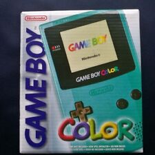 NINTENDO GAMEBOY COLOR GB TÜRKIS GRÜN +seltene OVP (originaler Karton) SEHR GUT!