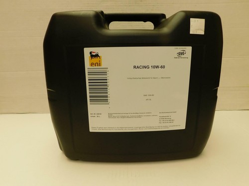 Agip racing 10w 60 - 8,99€/l,