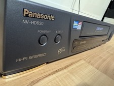 Panasonic NV-HD630 6-Kopf VHS Videorecorder inkl FB Original Made in Germany 