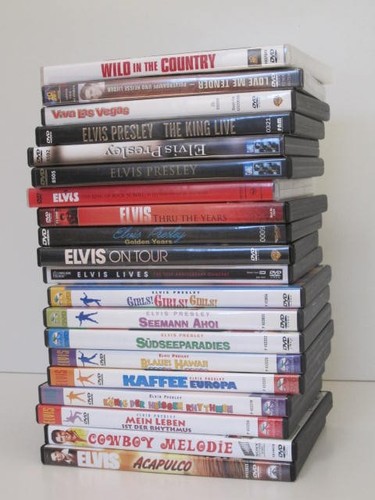 Dvd set elvis presley - 20, dvd-set