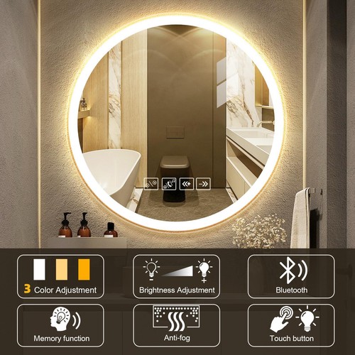 Badspiegel mit led - led, beleuchtung