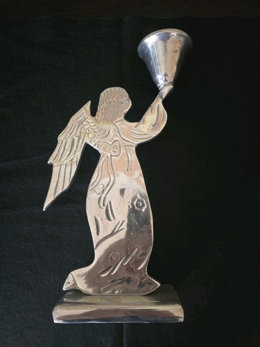 Vintage engel als kerzenhalter - vintage,