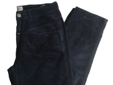 Damen Jeans Cord Hose CLOSED Pedal Pusher It 48 Gr 40 W30 L32 blau Baumwolle