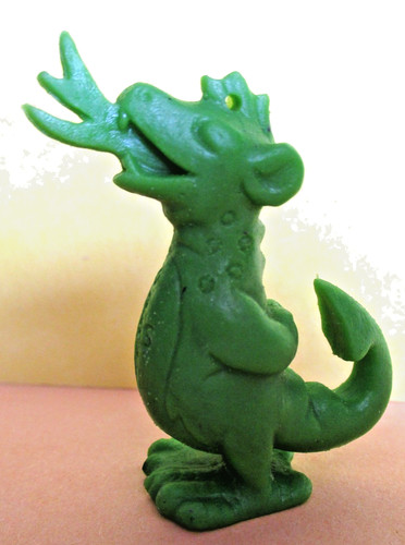 Werbefigur firma drachengas - werbefigur,