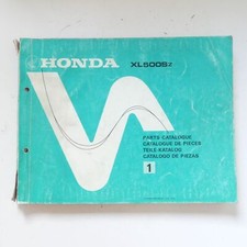 original Honda XL 500 S Ersatzteilkatalog Ersatzteilliste Handbuch Teilekatalog