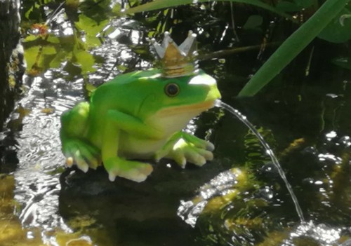 Wasserspeier teichfigur - wasserspeier,