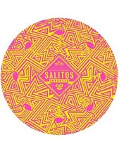 Salitos Strandtuch, pink/gelb, rund
