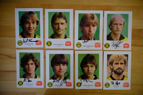 Autogrammkarten borussia - autogrammkarten,