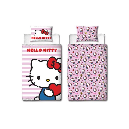 Hello kitty bettwäsche - hello, bettwäsche-set