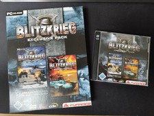 Blitzkrieg: Exclusive Pack (PC, 2005, Big-Box) guter Zustand - Discs ohne Kratze