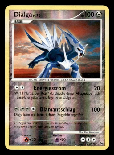 Pokemon dialga 127 platin - 23/127,