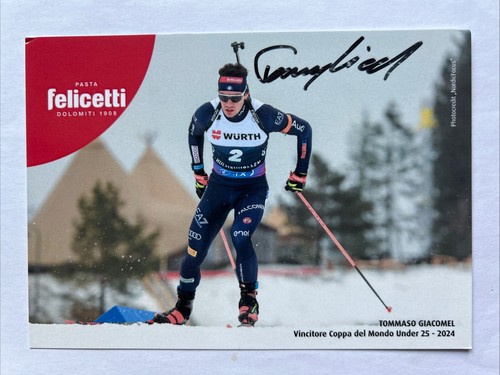 Orig biathlon autogrammkarte - orig.,
