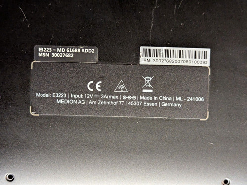 Medion e3223 md61688 - medion,