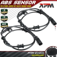 2x ABS Sensor Hinterachse für
