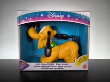 Mattel disney pull along pluto - disney, pull-along