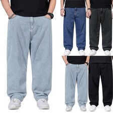 Herren denim jeans hose baggy - herren,