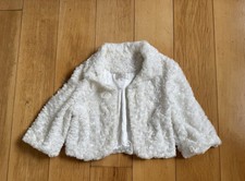 Braut-Pelzjäckchen weiß