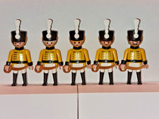 S2R9B1 Husar Garde Soldat Offizier General Napoleon Figur Gelb Stiefel Tschako